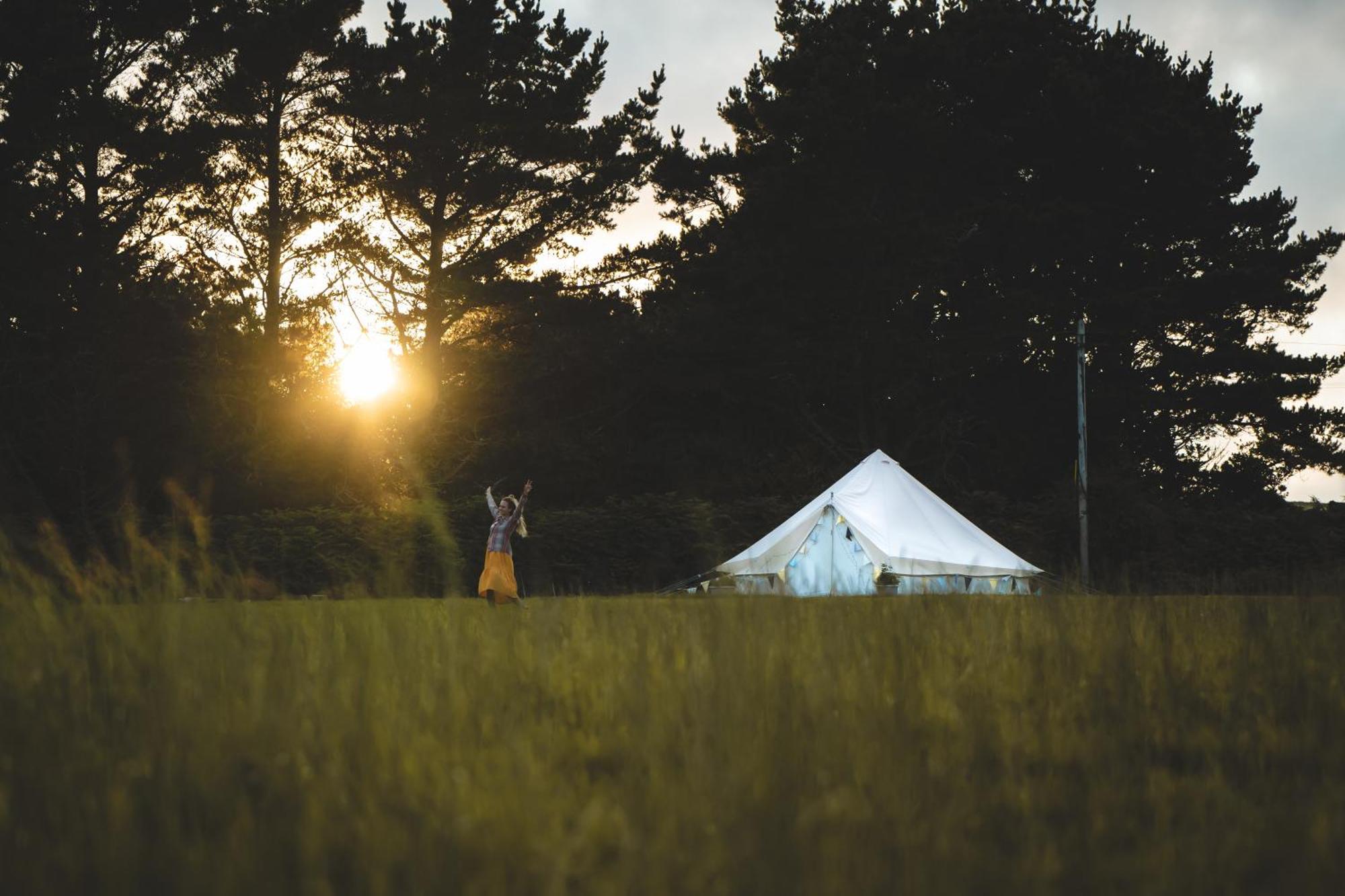 Trevena Cross Glamping & Camping Helston Exterior foto