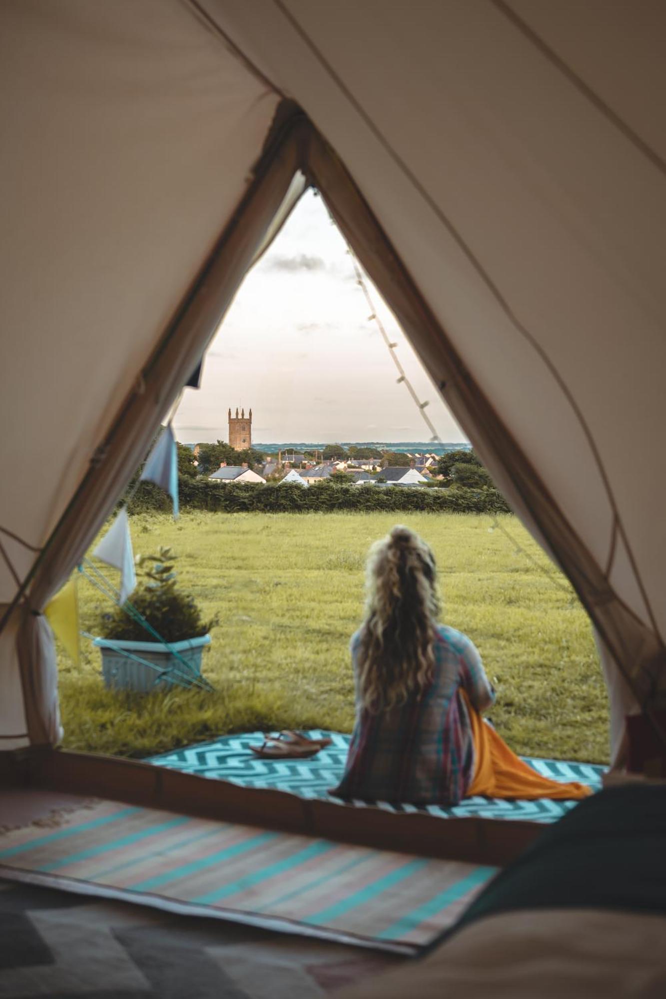 Trevena Cross Glamping & Camping Helston Exterior foto