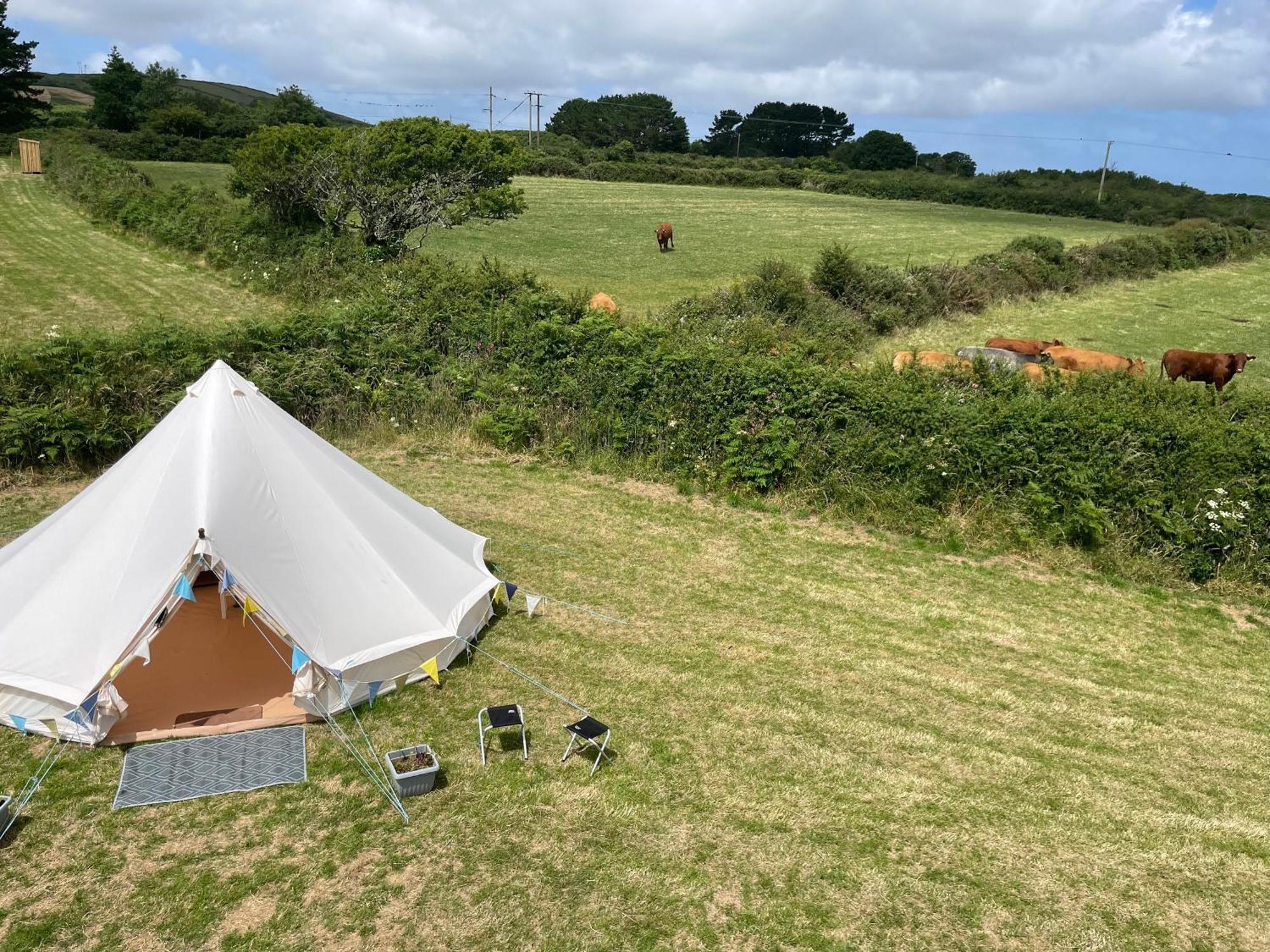 Trevena Cross Glamping & Camping Helston Exterior foto